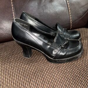 Y2K Xhilaration platform heel loafers